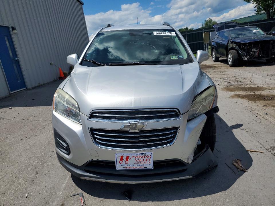 Продажа на аукционе авто 2016 Chevrolet Trax, vin: 3GNCJLSBXGL197533, номер лота: 58093776