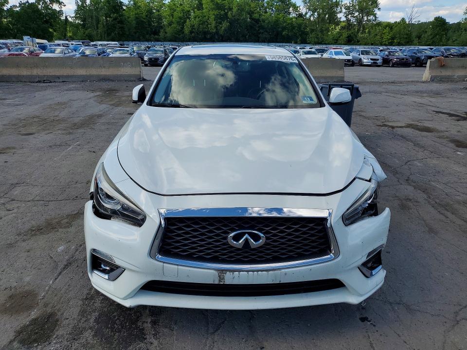 58585876 :رقم المزاد ، JN1EV7AR7JM443367 vin ، 2018 Infiniti Q50 مزاد بيع