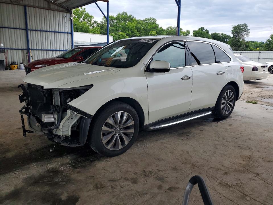 57399856 :رقم المزاد ، 5FRYD4H66GB031724 vin ، 2016 Acura Mdx مزاد بيع