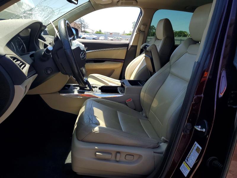 2015 Acura Mdx მანქანა იყიდება აუქციონზე, vin: 5FRYD4H46FB027671, აუქციონის ნომერი: 58088816