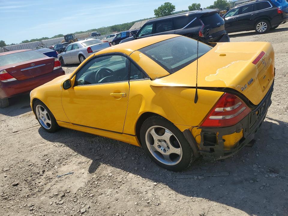 Aukcja sprzedaży 2002 Mercedes-benz Slk, vin: WDBKK65F12F243866, numer aukcji: 58024976