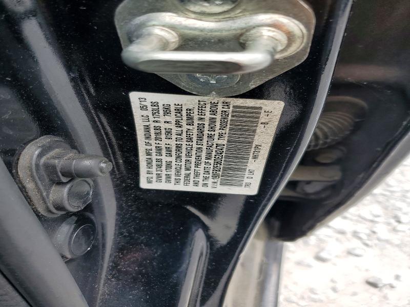 2013 Honda Civic მანქანა იყიდება აუქციონზე, vin: 19XFB2F56DE242470, აუქციონის ნომერი: 58757366