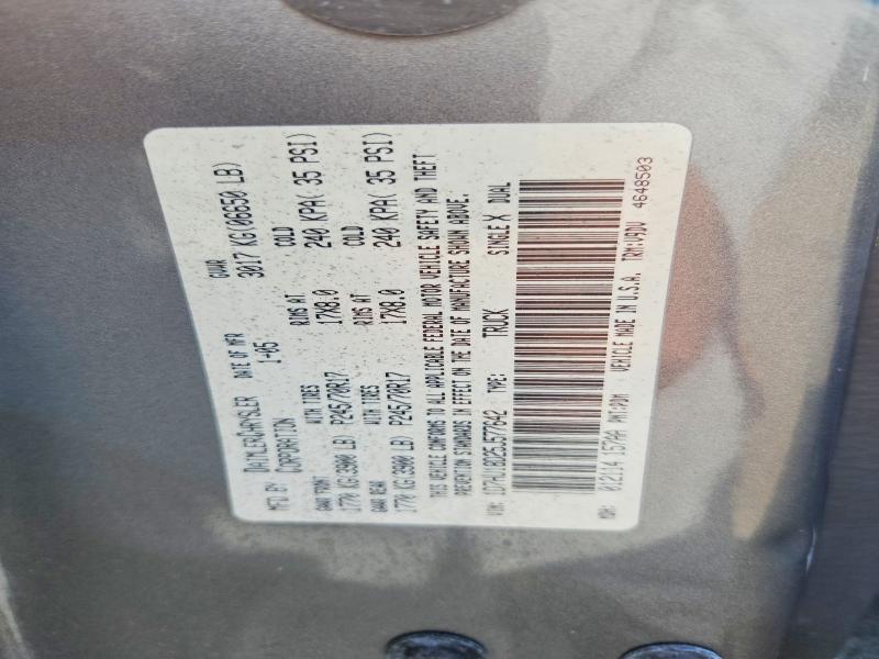 Aukcja sprzedaży 2005 Dodge Ram 1500, vin: 1D7HU18D25J577642, numer aukcji: 58592016