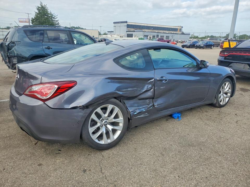 2015 Hyundai Genesis Coupe მანქანა იყიდება აუქციონზე, vin: KMHHT6KJ5FU129934, აუქციონის ნომერი: 85994405