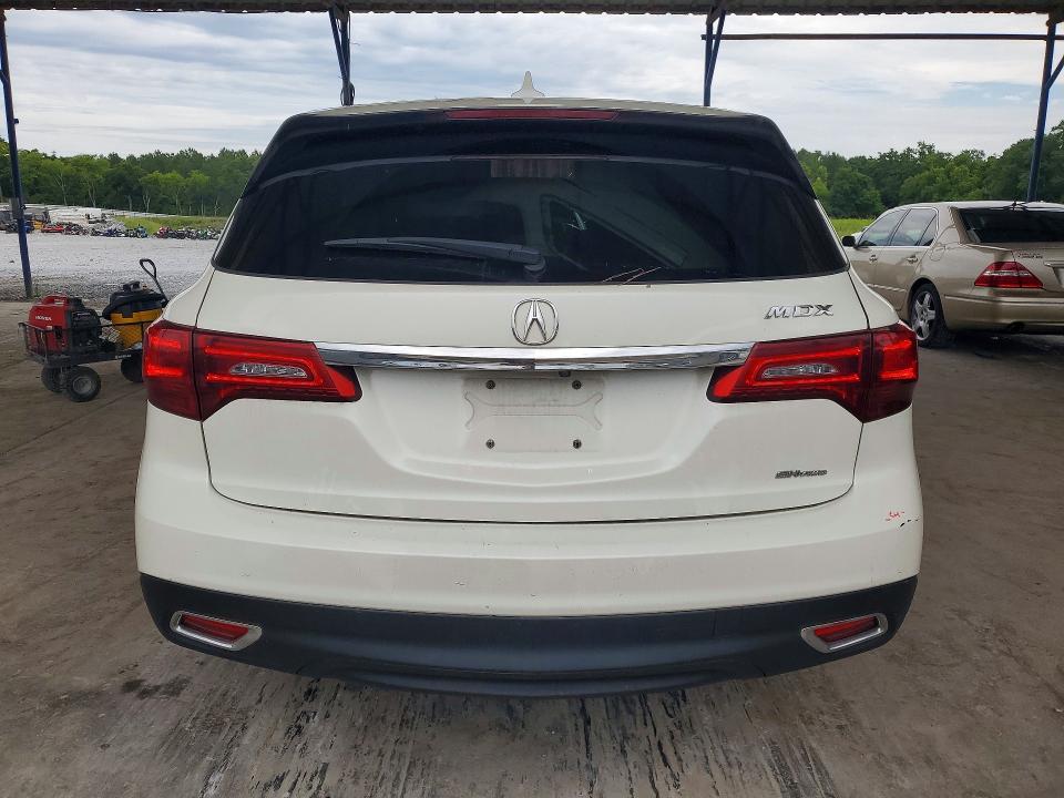 57399856 :رقم المزاد ، 5FRYD4H66GB031724 vin ، 2016 Acura Mdx مزاد بيع