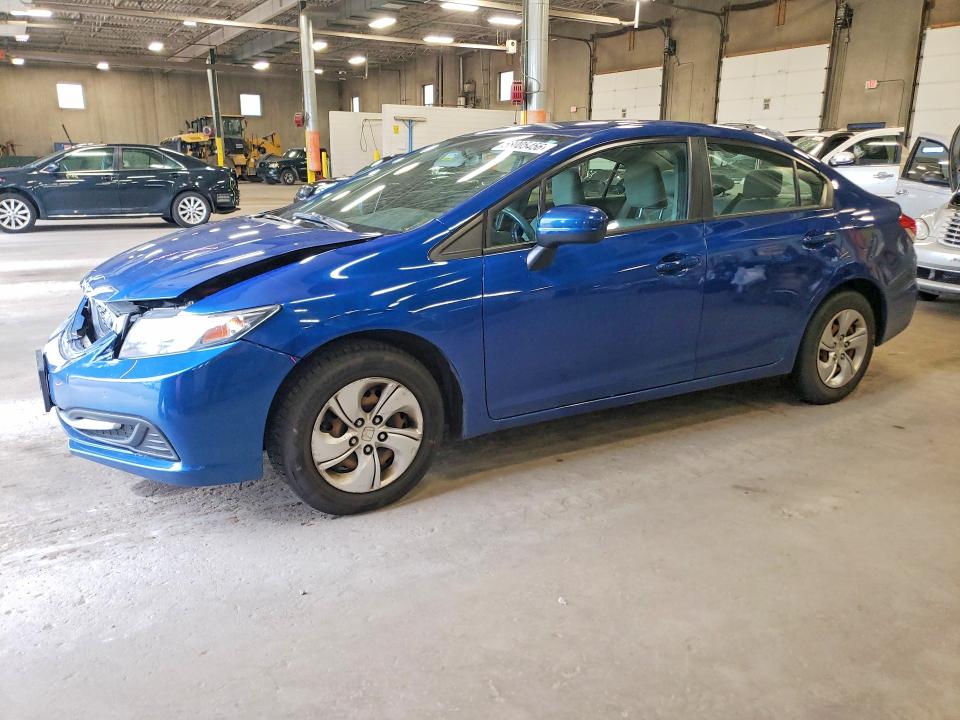 Auction sale of the 2015 Honda Civic, vin: 19XFB2F53FE008600, lot number: 58005456