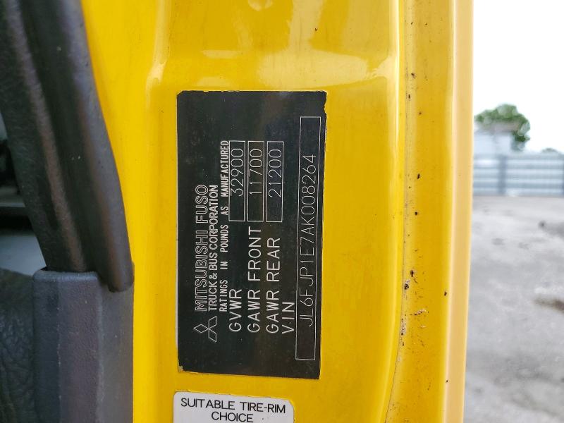 2010 Mitsubishi Fm65f მანქანა იყიდება აუქციონზე, vin: JL6FJP1E7AK008264, აუქციონის ნომერი: 56341466