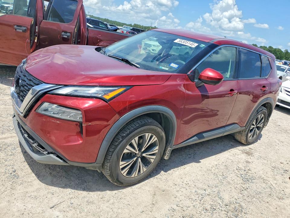 2021 Nissan Rogue მანქანა იყიდება აუქციონზე, vin: 5N1AT3BA3MC676753, აუქციონის ნომერი: 56305146