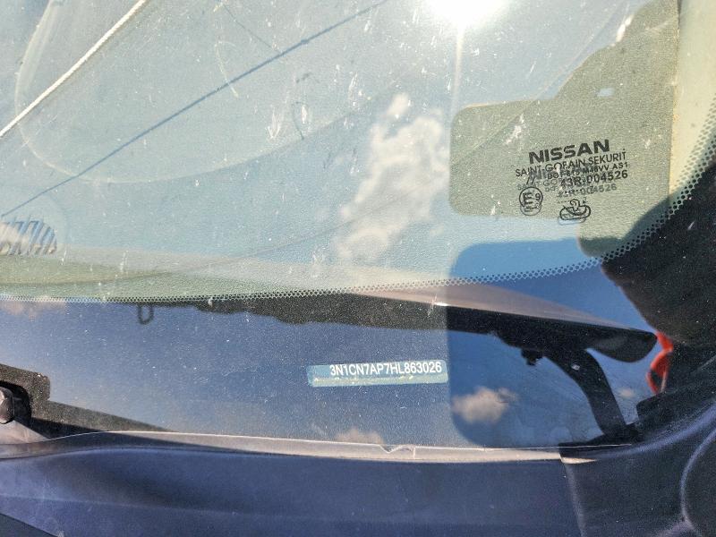 Aukcja sprzedaży 2017 Nissan Versa, vin: 3N1CN7AP7HL863026, numer aukcji: 55435056
