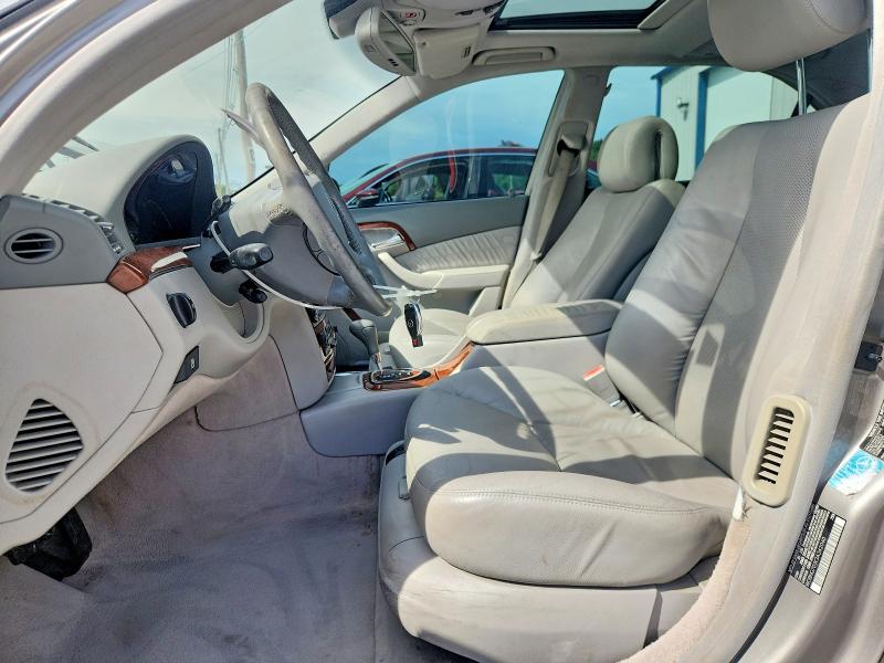58117716 :رقم المزاد ، WDBNG70JX3A342040 vin ، 2003 Mercedes-benz S مزاد بيع