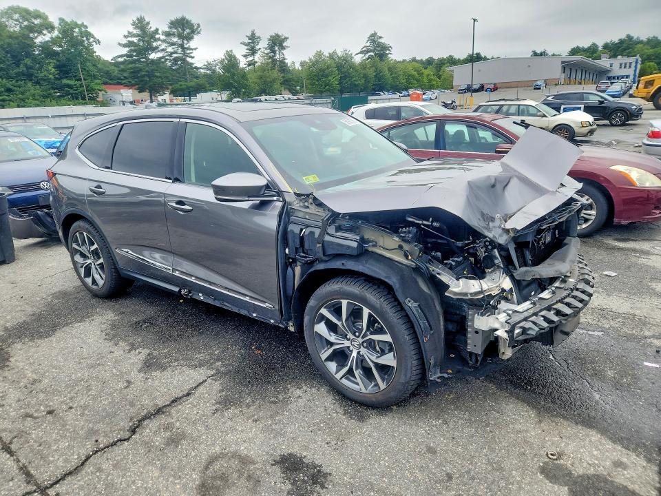2022 Acura Mdx მანქანა იყიდება აუქციონზე, vin: 5J8YE1H46NL009424, აუქციონის ნომერი: 58967386