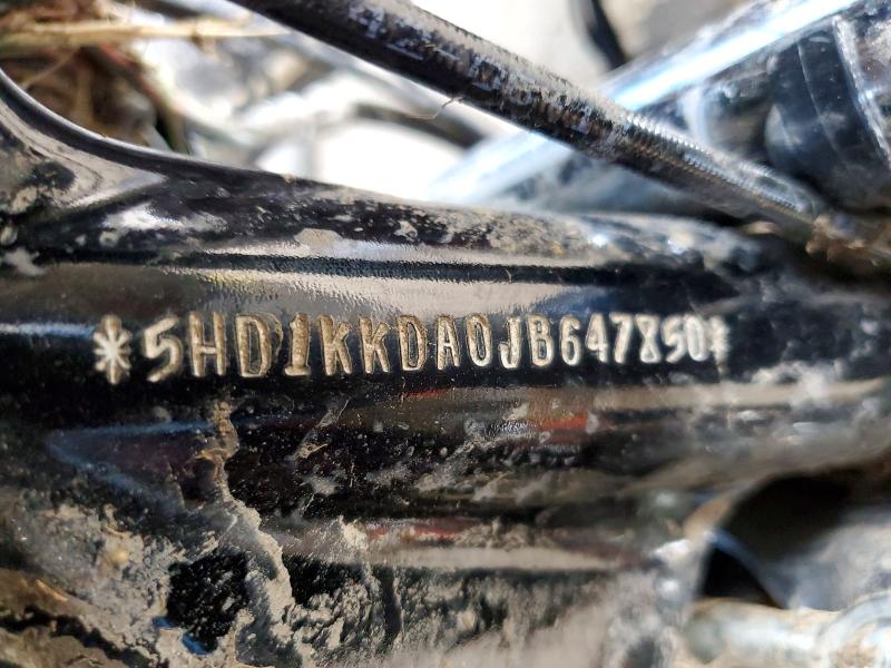 56245856 :رقم المزاد ، 5HD1KKDA0JB647850 vin ، 2018 Harley-davidson Flhtkl مزاد بيع