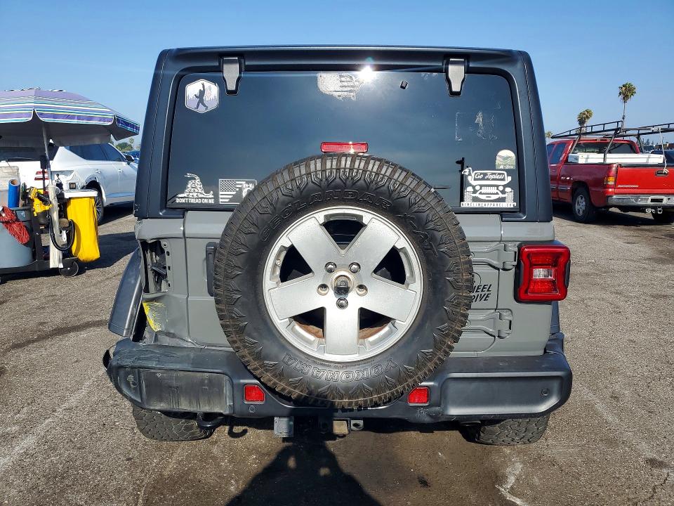 58467356 :رقم المزاد ، 1C4HJXDNXMW865740 vin ، 2021 Jeep Wrangler Unlimited مزاد بيع