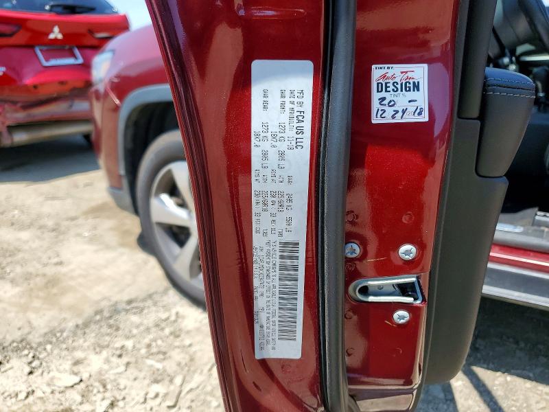 59091056 :رقم المزاد ، 1C4PJMDX1KD347472 vin ، 2019 Jeep Cherokee مزاد بيع