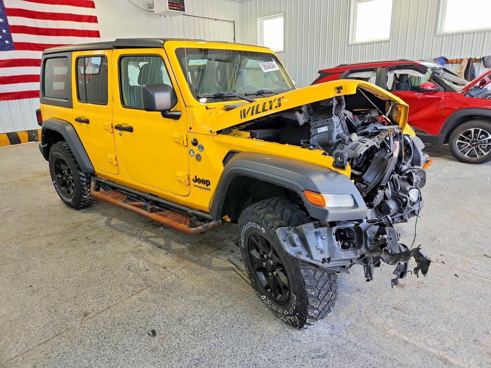 Aukcja sprzedaży 2021 Jeep Wrangler Unlimited, vin: 1C4HJXDG2MW518260, numer aukcji: 58646546