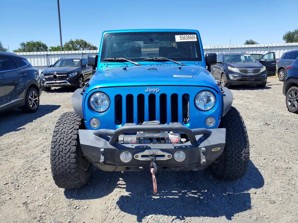 Продажа на аукционе авто 2015 Jeep Wrangler, vin: 1C4AJWAG8FL574286, номер лота: 55638606