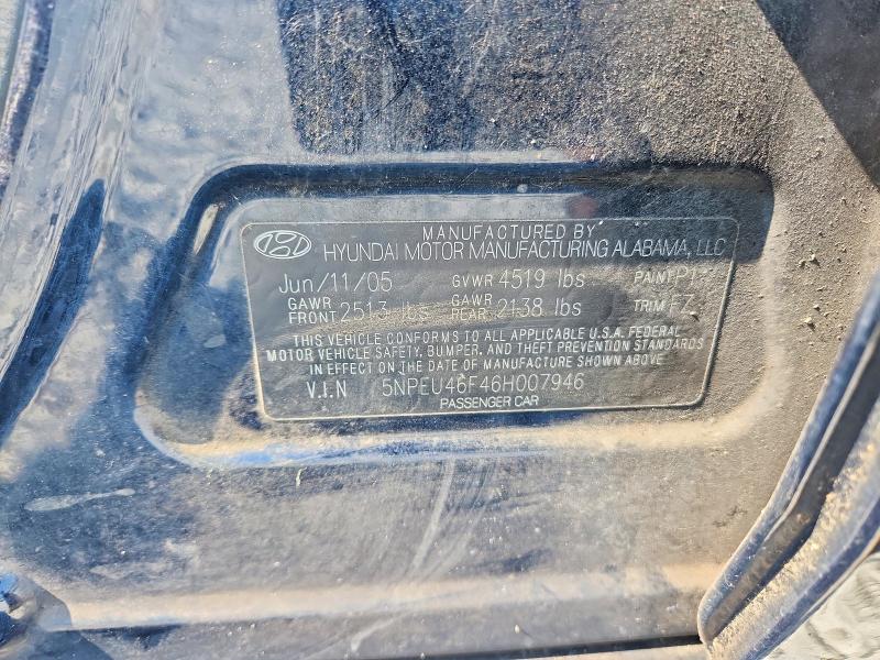 Продаж на аукціоні авто 2006 Hyundai Sonata Gl, vin: 5NPEU46F46H007946, номер лоту: 56854256