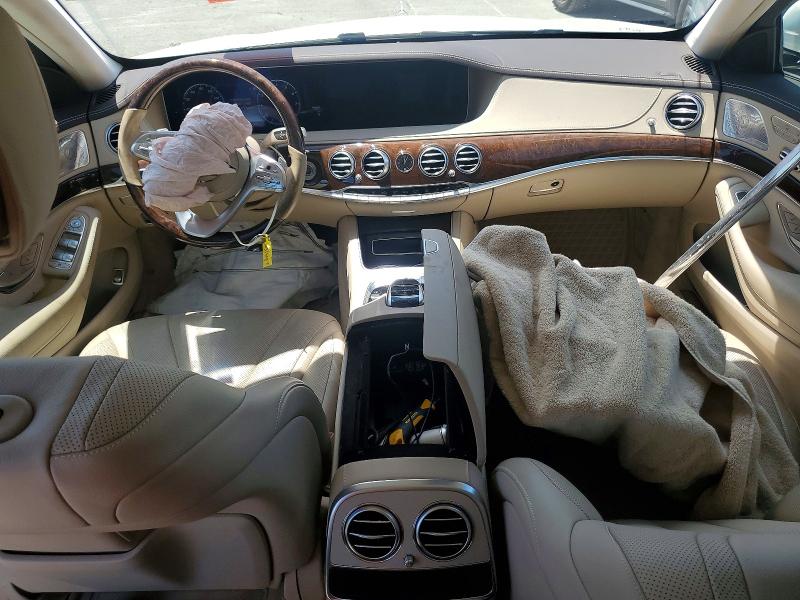 57625356 :رقم المزاد ، WDDUG6EB8JA350052 vin ، 2018 Mercedes-benz S مزاد بيع