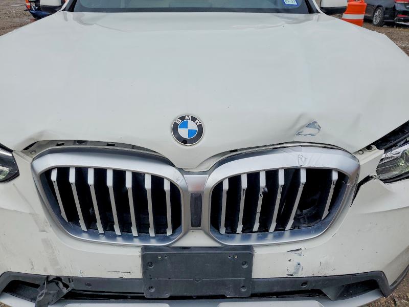 2022 Bmw X3 მანქანა იყიდება აუქციონზე, vin: 5UX43DP05N9K35419, აუქციონის ნომერი: 57583236