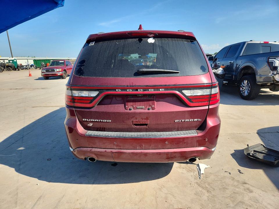 2018 Dodge Durango მანქანა იყიდება აუქციონზე, vin: 1C4RDJEG8JC262257, აუქციონის ნომერი: 55608606
