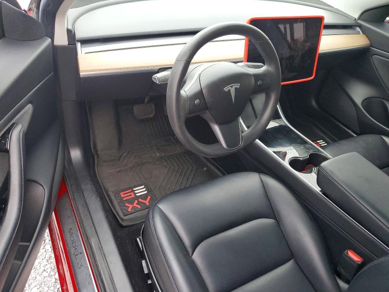 2019 Tesla Model 3 მანქანა იყიდება აუქციონზე, vin: 5YJ3E1EA5KF483432, აუქციონის ნომერი: 58078646