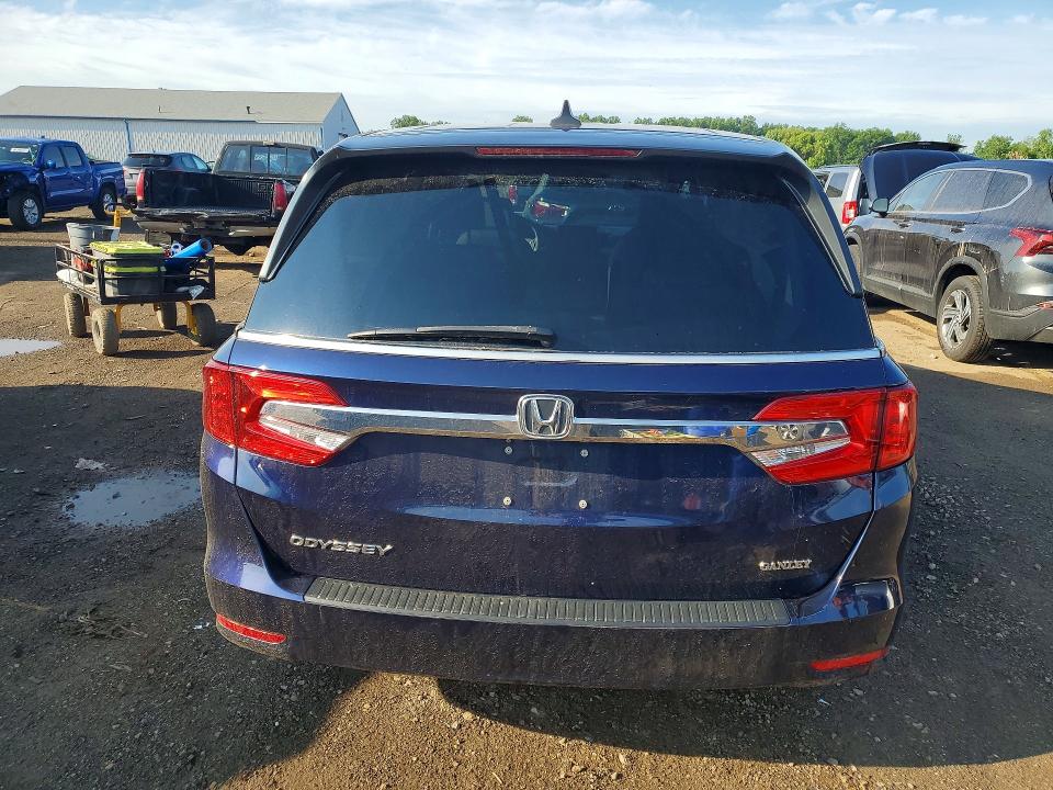 59060186 :رقم المزاد ، 5FNRL6H54KB102620 vin ، 2019 Honda Odyssey مزاد بيع