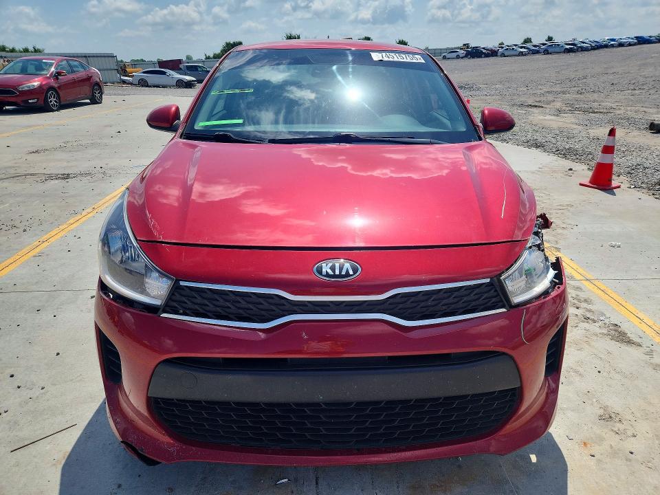 74515755 :رقم المزاد ، 3KPA24AB4KE210651 vin ، 2019 Kia Rio مزاد بيع