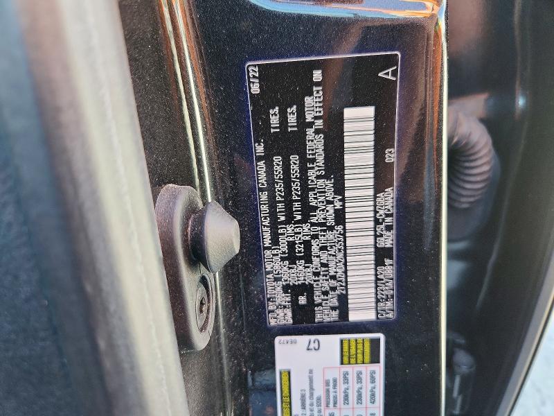 Продаж на аукціоні авто 2022 Lexus Rx, vin: 2T2JZMDA2NC353756, номер лоту: 56315676