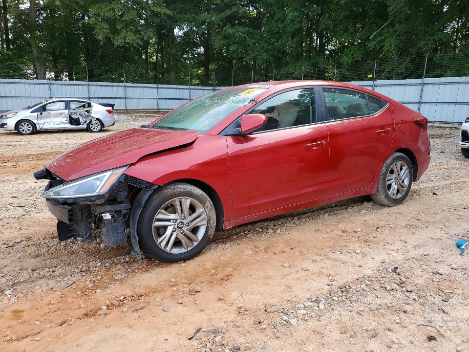 2019 Hyundai Elantra მანქანა იყიდება აუქციონზე, vin: 5NPD84LFXKH420260, აუქციონის ნომერი: 56149986
