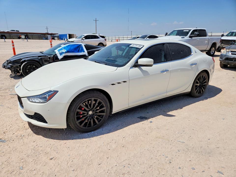 Продажа на аукционе авто 2014 Maserati Ghibli, vin: ZAM57RTAXE1106530, номер лота: 56759786