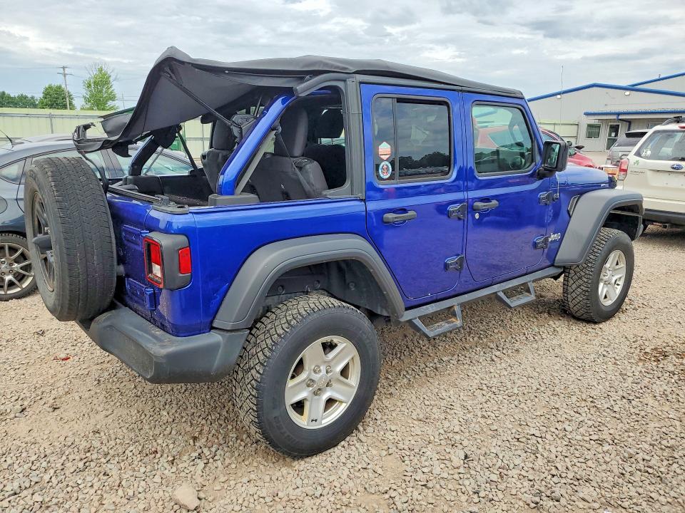 58434546 :رقم المزاد ، 1C4HJXDG7LW103045 vin ، 2020 Jeep Wrangler Unlimited مزاد بيع