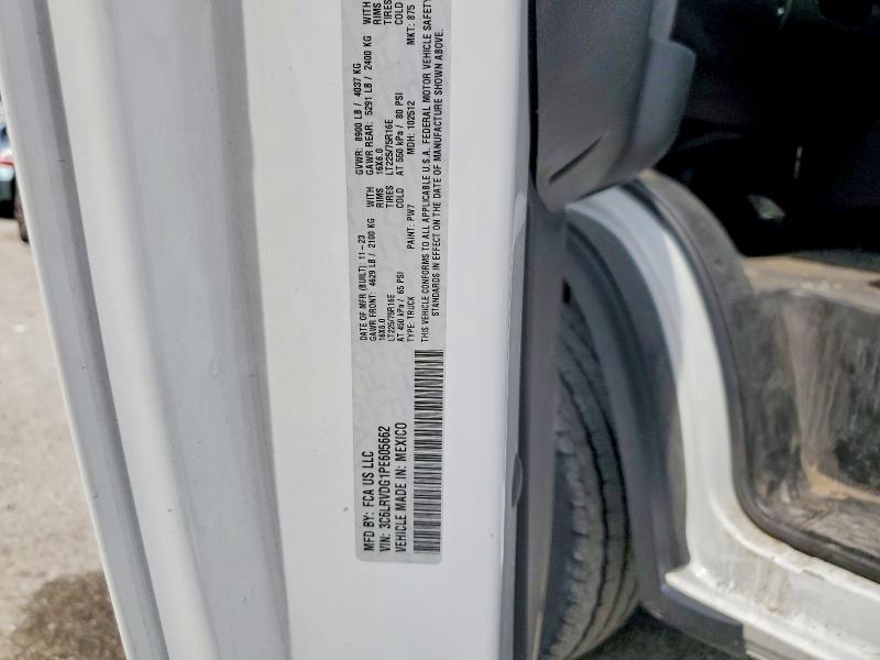 Aukcja sprzedaży 2023 Ram Promaster 2500, vin: 3C6LRVDG1PE605662, numer aukcji: 56060916