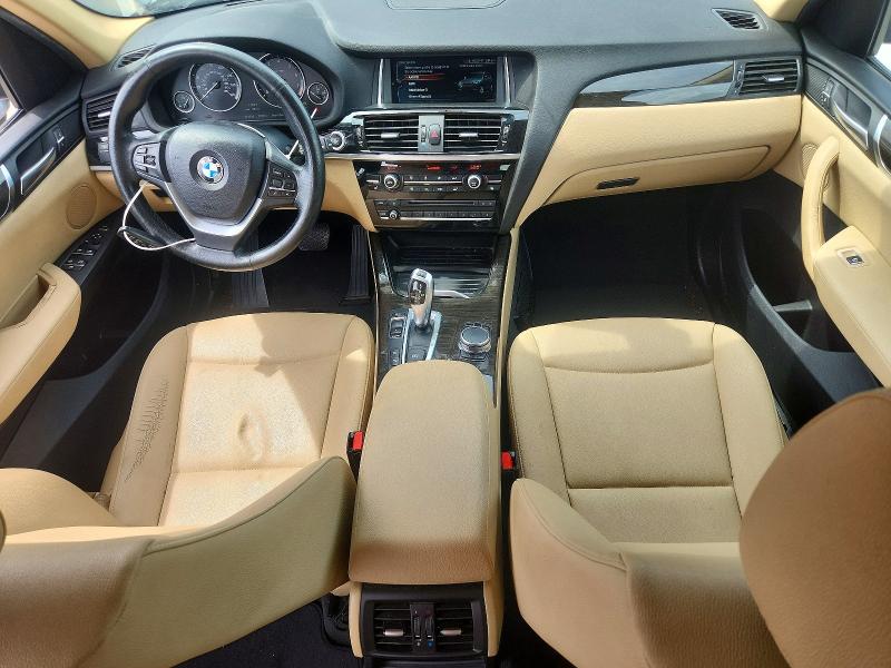 2017 Bmw X3 მანქანა იყიდება აუქციონზე, vin: 5UXWX9C33H0W67753, აუქციონის ნომერი: 54997796