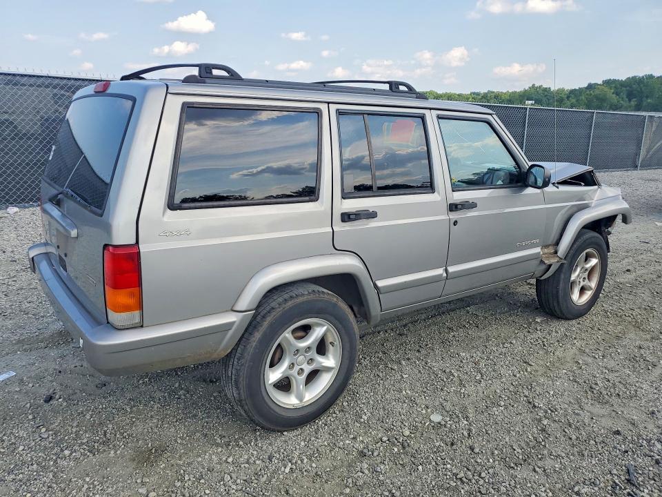 2001 Jeep Cherokee მანქანა იყიდება აუქციონზე, vin: 1J4FF48S41L614629, აუქციონის ნომერი: 59327626