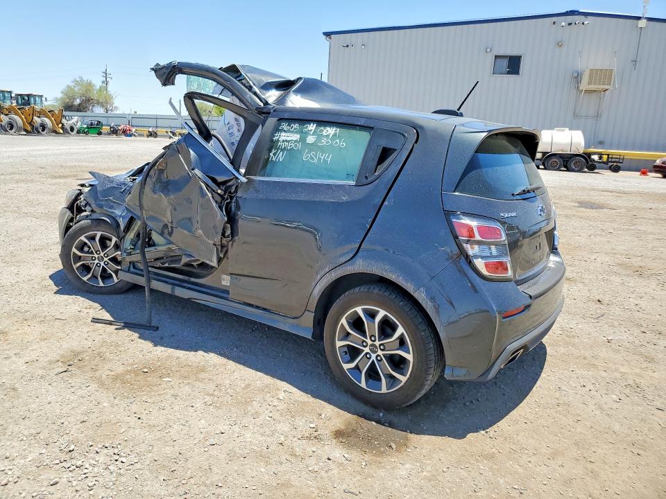 2018 Chevrolet Sonic მანქანა იყიდება აუქციონზე, vin: 1G1JD6SGXJ4101829, აუქციონის ნომერი: 56974666