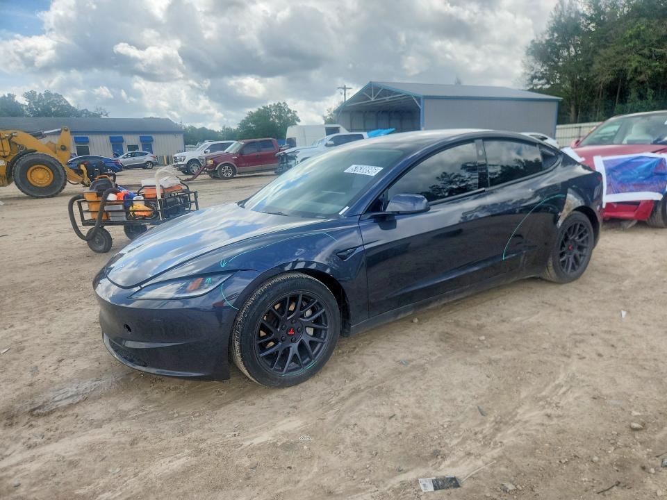 57638896 :رقم المزاد ، 5YJ3E1EB3RF740879 vin ، 2024 Tesla Model 3 مزاد بيع