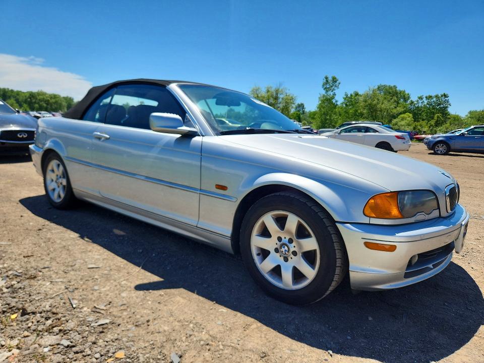 2001 Bmw 325 მანქანა იყიდება აუქციონზე, vin: WBABS33481JY41155, აუქციონის ნომერი: 56707756