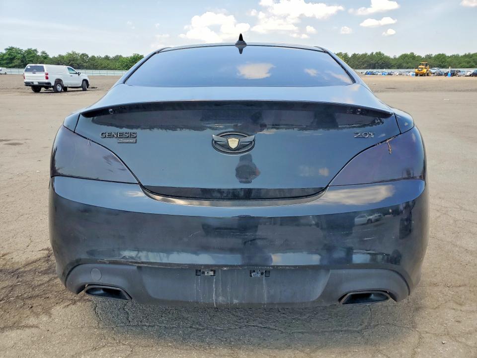2010 Hyundai Genesis Coupe მანქანა იყიდება აუქციონზე, vin: KMHHT6KD6AU035693, აუქციონის ნომერი: 59163326