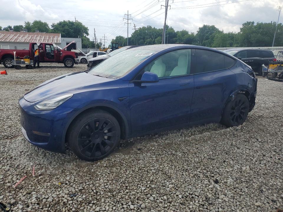 2022 Tesla Model Y მანქანა იყიდება აუქციონზე, vin: 7SAYGAEE9NF486456, აუქციონის ნომერი: 56518866
