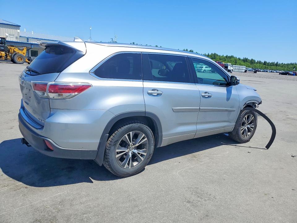 Продажа на аукционе авто 2016 Toyota Highlander, vin: 5TDJKRFH8GS290186, номер лота: 56319216