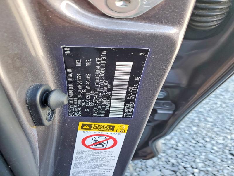 55307226 :رقم المزاد ، 5TDBZRFH9KS747483 vin ، 2019 Toyota Highlander مزاد بيع