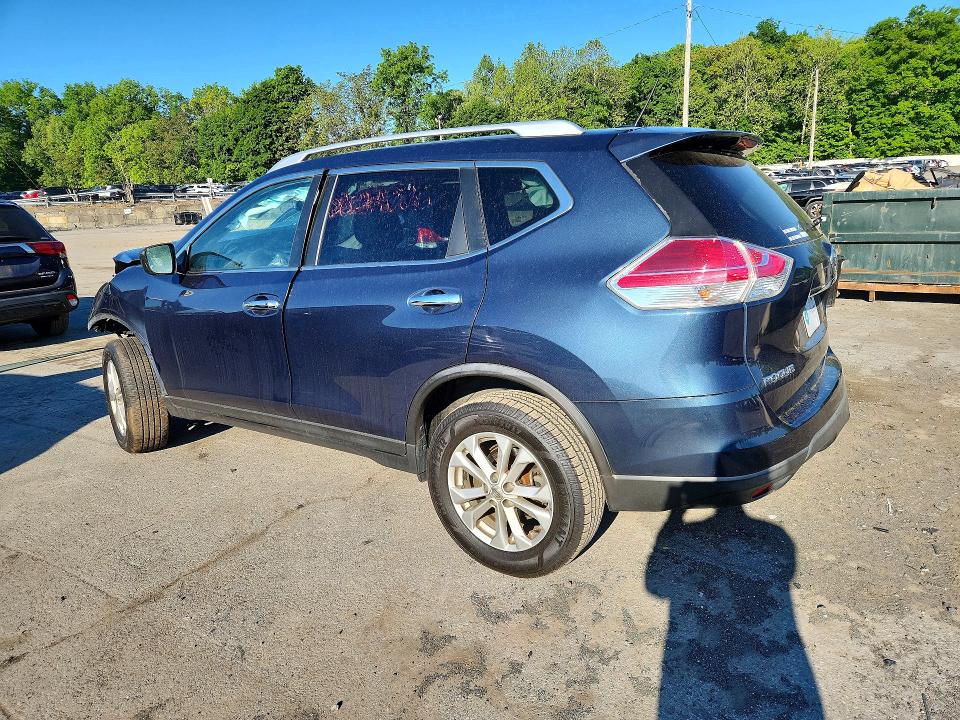 55245176 :رقم المزاد ، KNMAT2MV1GP673698 vin ، 2016 Nissan Rogue مزاد بيع