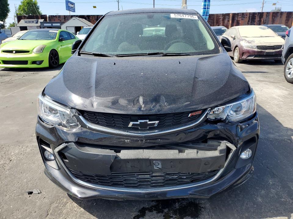 57647796 :رقم المزاد ، 1G1JD6SB0K4139883 vin ، 2019 Chevrolet Sonic مزاد بيع