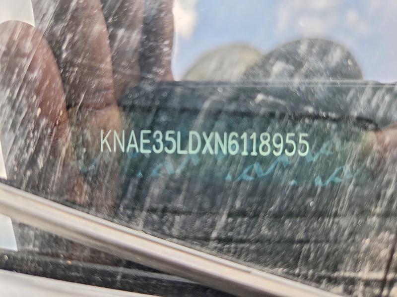 53848446 :رقم المزاد ، KNAE35LDXN6118955 vin ، 2022 Kia Stinger مزاد بيع