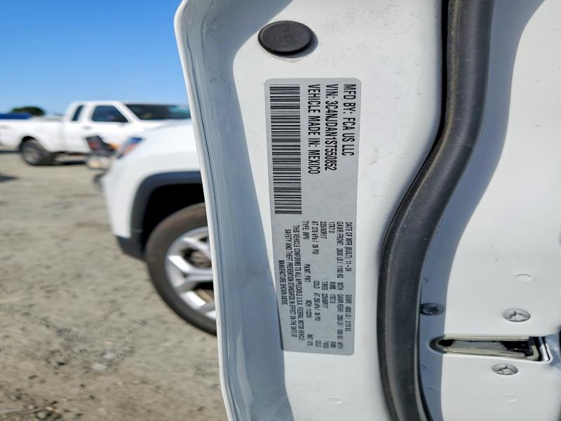 58085756 :رقم المزاد ، 3C4NJDAN1ST550852 vin ، 2025 Jeep Compass مزاد بيع