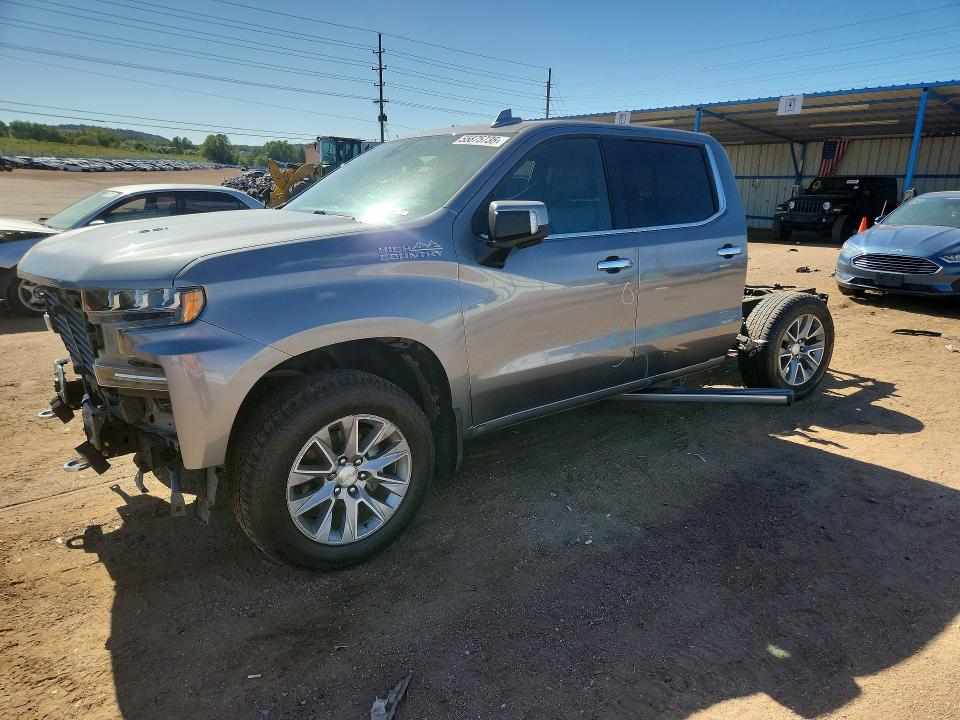 55875736 :رقم المزاد ، 1GCUYHELXKZ166598 vin ، 2019 Chevrolet Silverado مزاد بيع