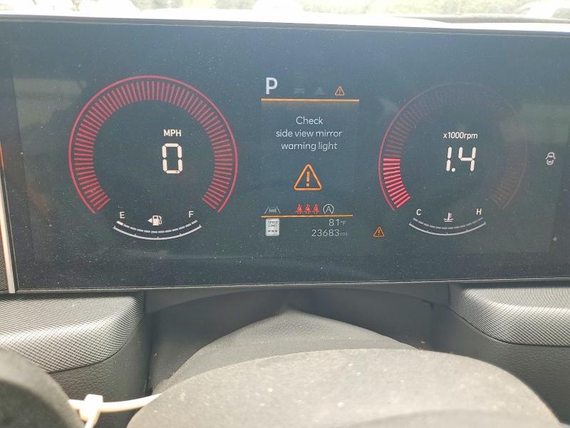 56746826 :رقم المزاد ، KMHL24JAXSA504425 vin ، 2025 Hyundai Sonata مزاد بيع