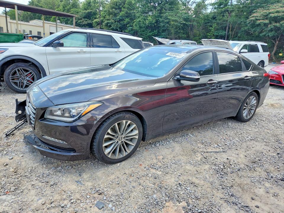 Auction sale of the 2016 Hyundai Genesis, vin: KMHGN4JE4GU126653, lot number: 58304846