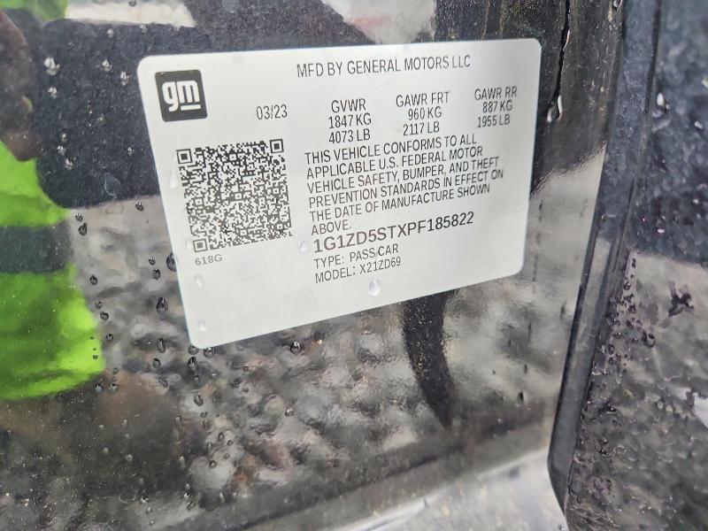 2023 Chevrolet Malibu მანქანა იყიდება აუქციონზე, vin: 1G1ZD5STXPF185822, აუქციონის ნომერი: 56155416