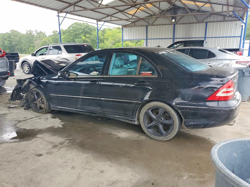 58008706 :رقم المزاد ، WDBRF40J55F704381 vin ، 2005 Mercedes-benz C مزاد بيع